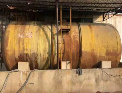 山东潍坊20个30立方的硫酸罐清洗案例
